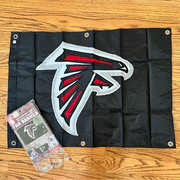Atlanta Falcons Nylon Banner - Picture 2 of 2